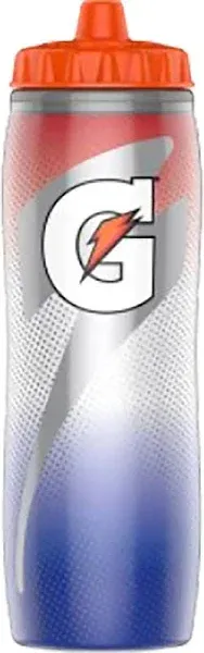 Gatorade Insulated Squeeze Bottle, Black, 30oz