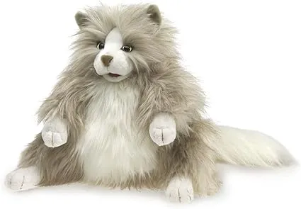 Fluffy Cat Puppet by Folkmanis