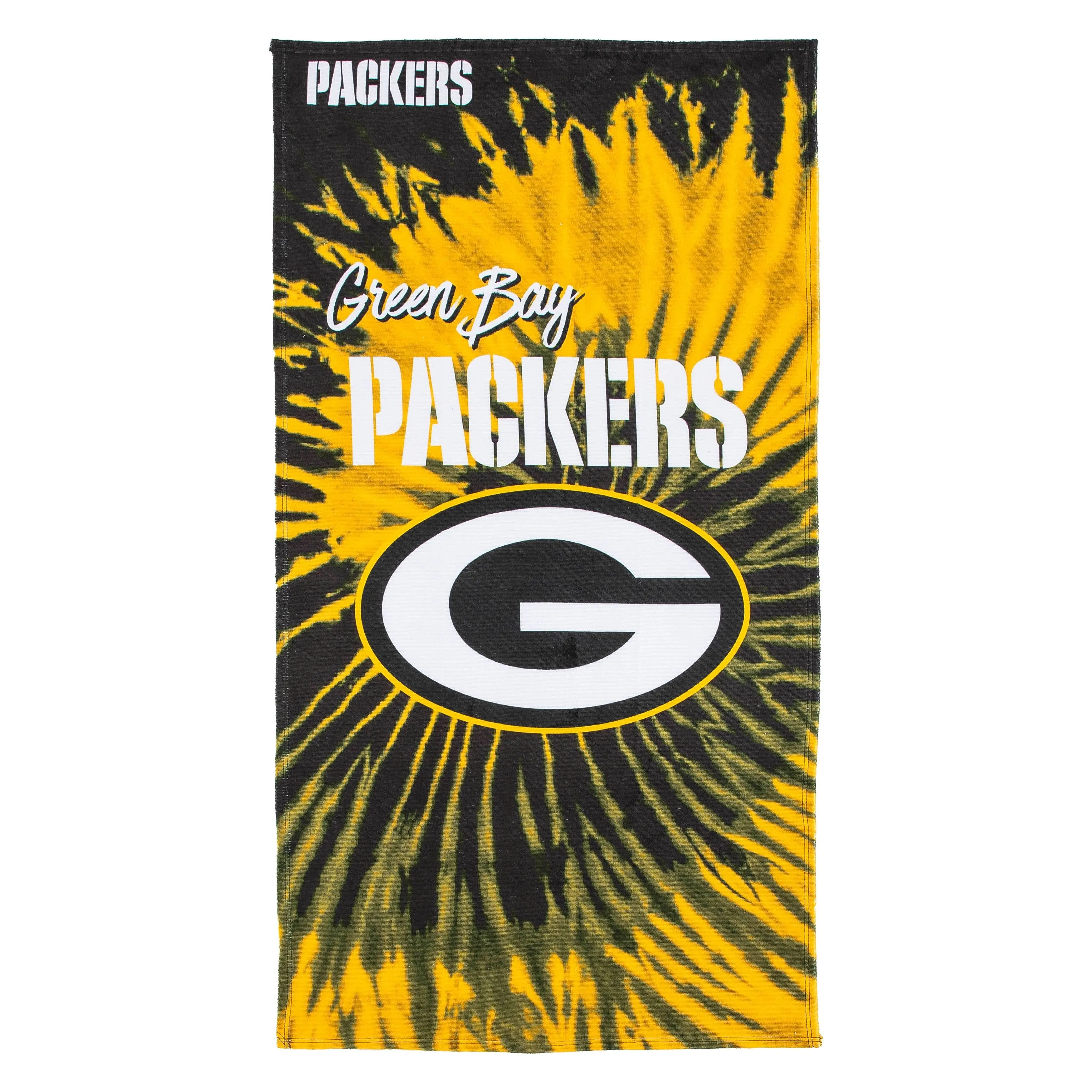 Green Bay Packers Pyschedelic 30x60 Beach Towel - Buy at KHC Sports