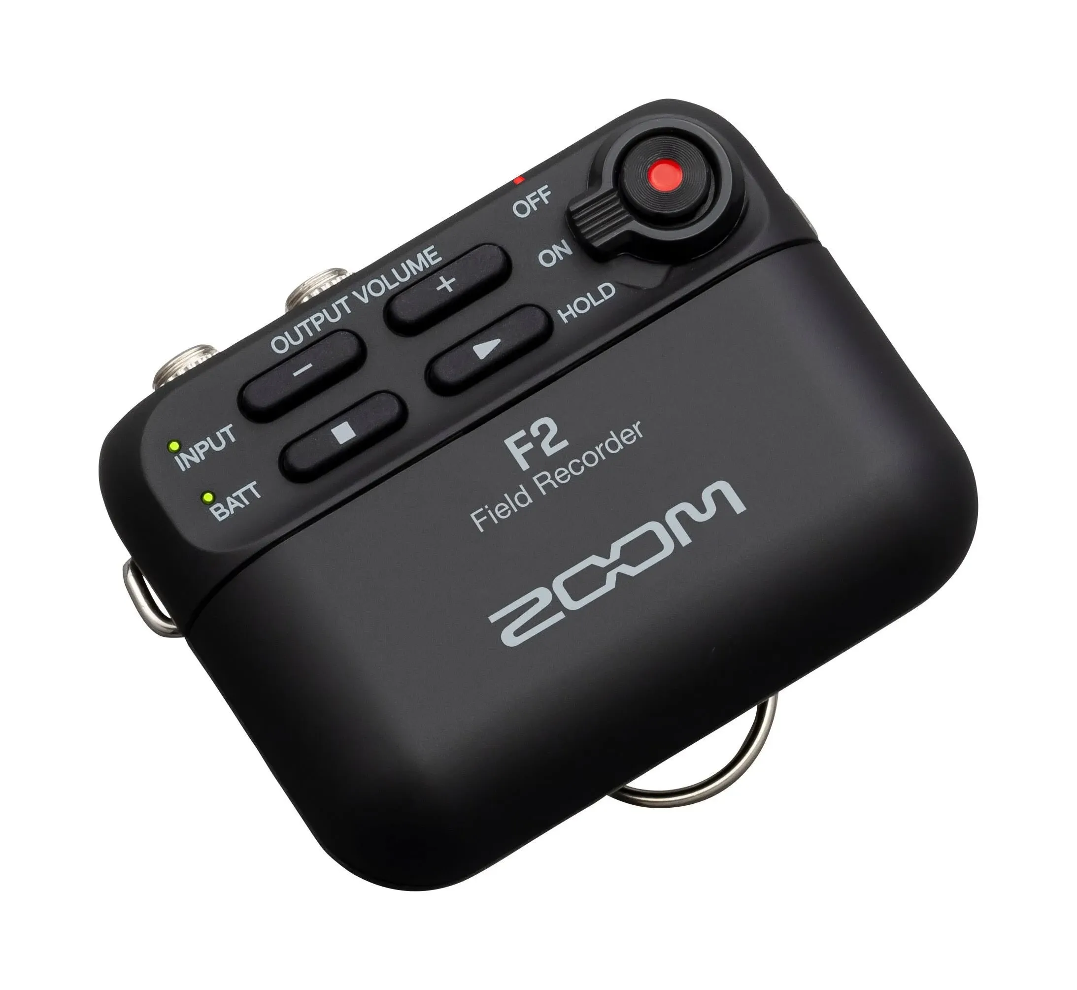 Zoom F2/B Zoom Field Recorder Compatible with 32-bit Floats No.6 Black Bluetooth