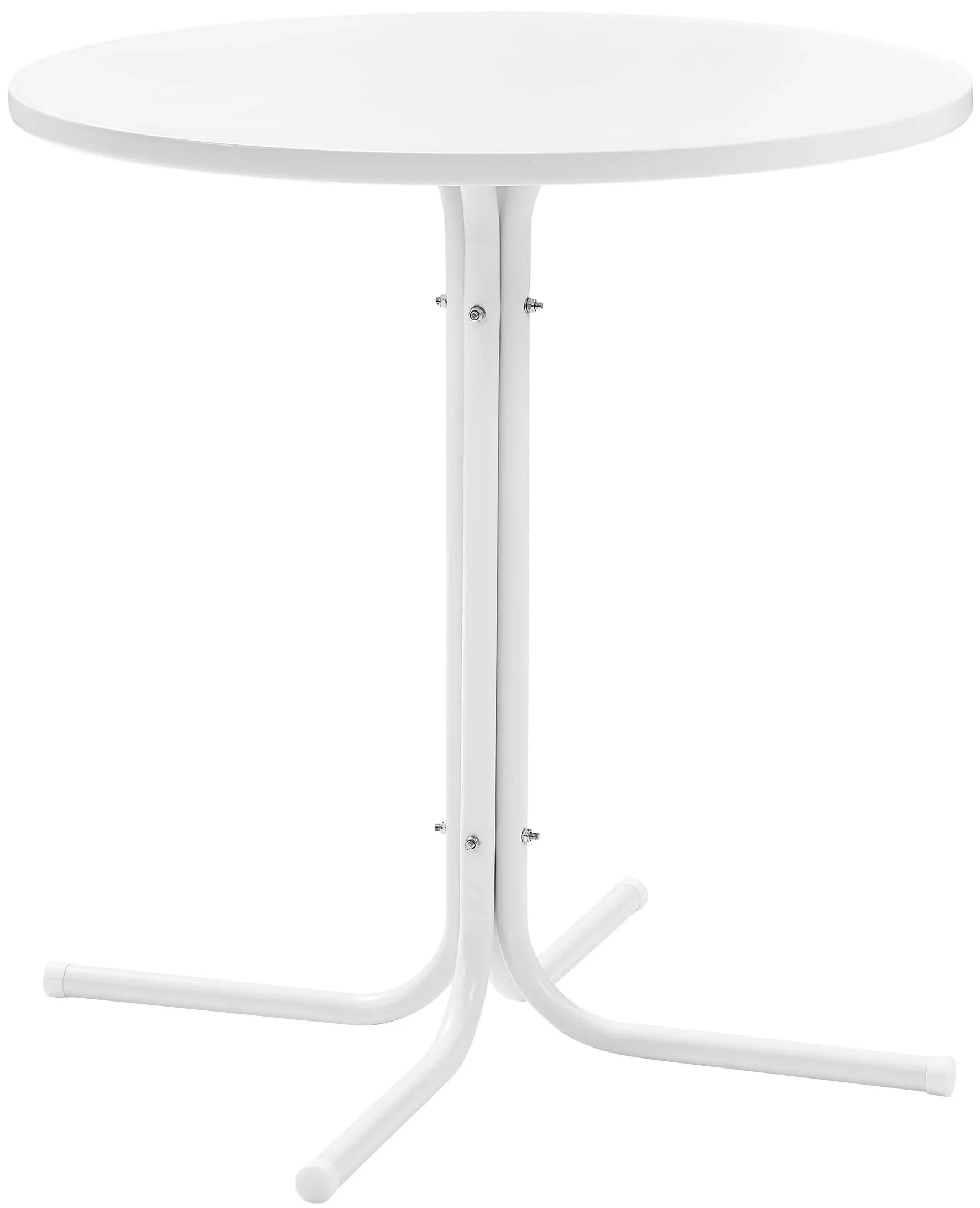 Griffith Outdoor Bistro Table White Satin