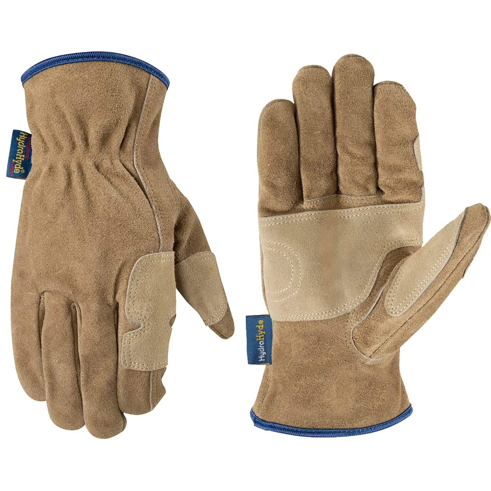 Wells Lamont Men's HydraHyde Suede Cowhide Fencer Gloves, XL - 1019-XL | Blain's Farm & Fleet