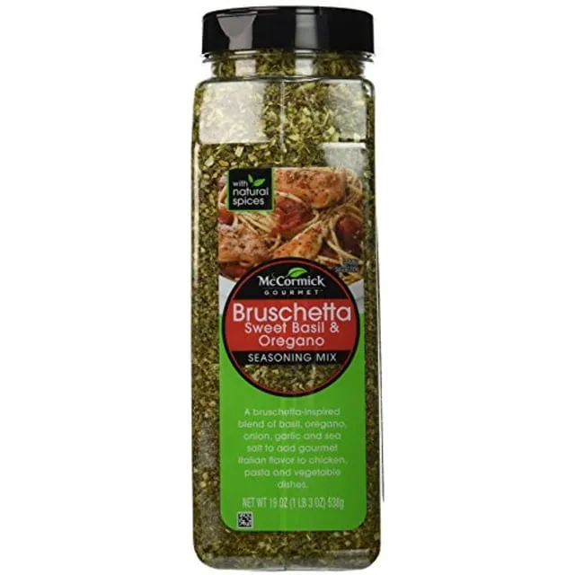 McCormick Bruschetta Seasoning Mix (19.5 Ounce Shaker)