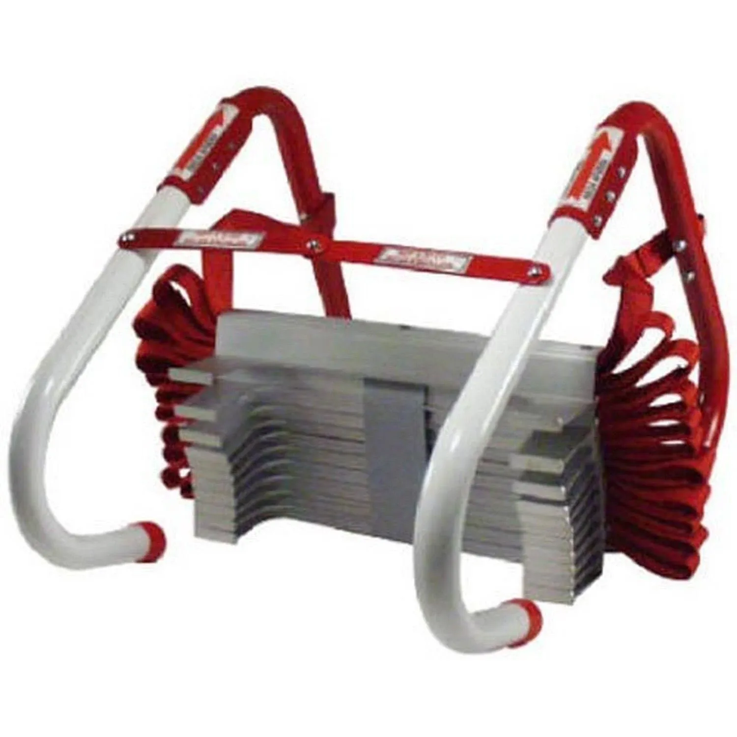 Kidde Fire Escape Ladder, 2-Story Rope Ladder, Extends to 13-Feet, Anti-Slip Rungs