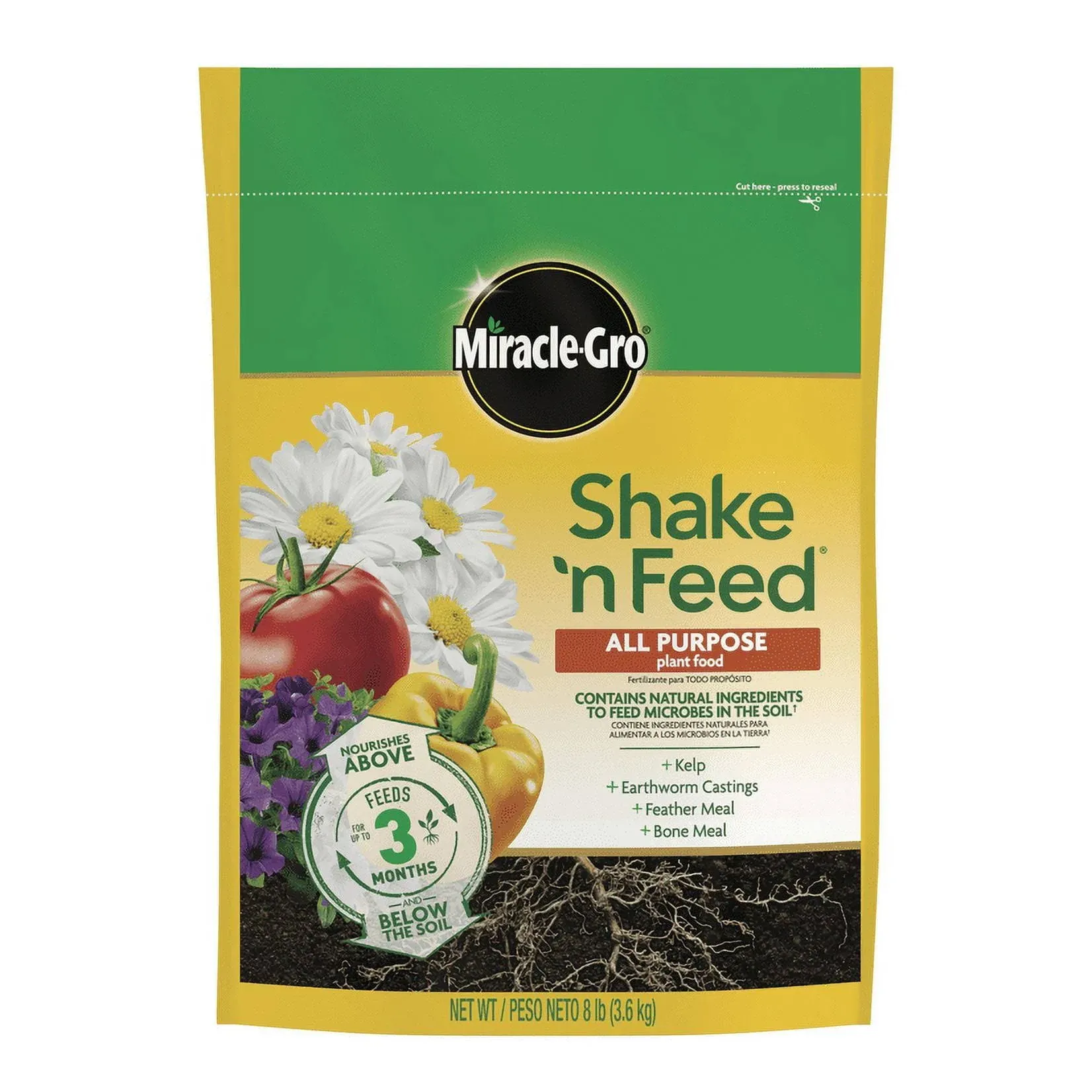 Miracle Gro 8 lb. Shake N Feed All Purpose Plant Food Refill