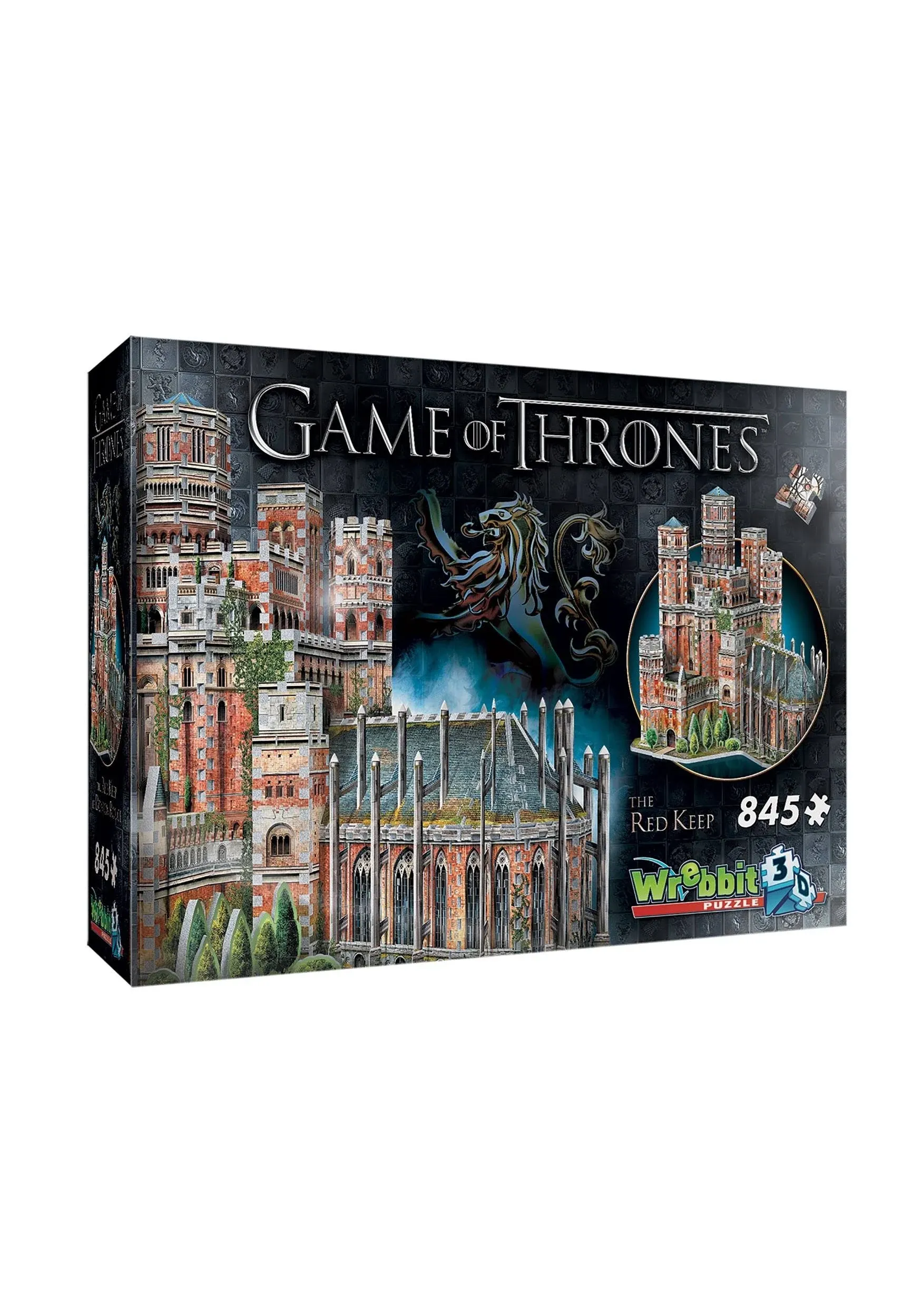 Wrebbit 3D - Game of Thrones The Red Keep 3D Jigsaw Puzzle (845 Piece)