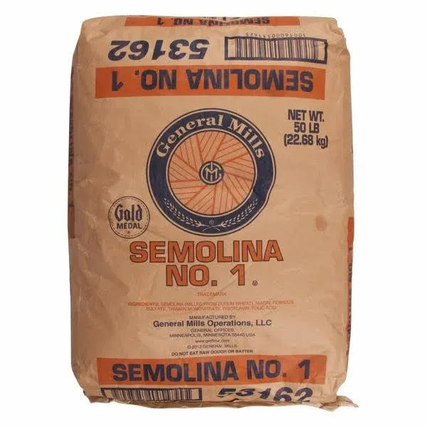 General Mills Gold Medal Semolina Enriched Flour 50lbs