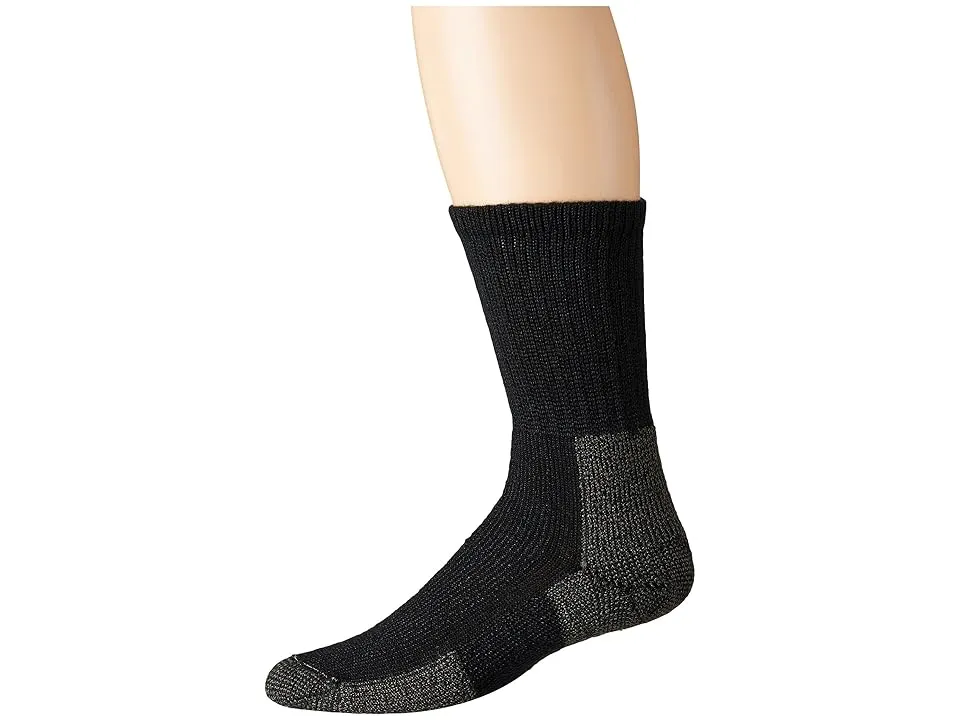 Thorlos Hiking Crew Single Pair (Black) Crew Cut Socks Shoes