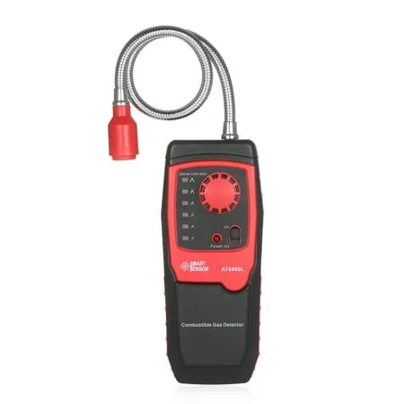 SMART SENSOR Portable Propane Methane and Natural Gas Leak Detector Combustible Gas Tester Meter Sniffer with Sound Ligh