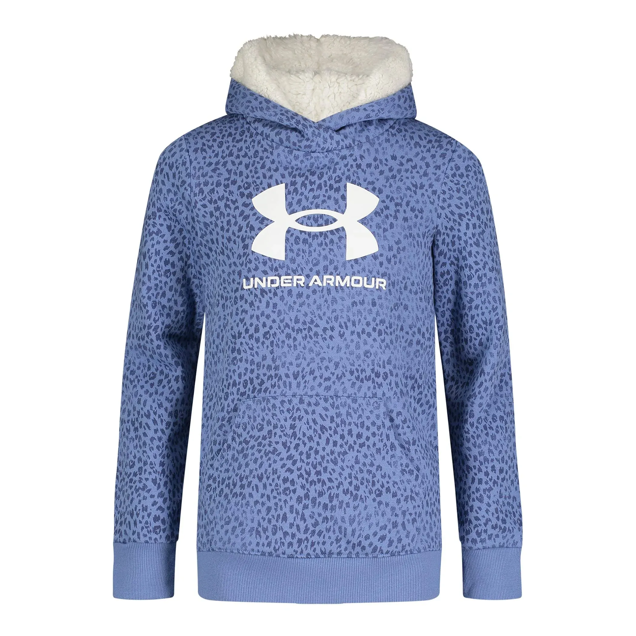 Under Armour Girls' Animal Scan Hoodie - Blue, YSM