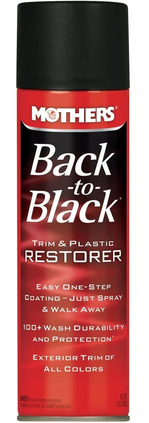 Mothers Back-to-Black Trim & Plastic Restorer 10 oz