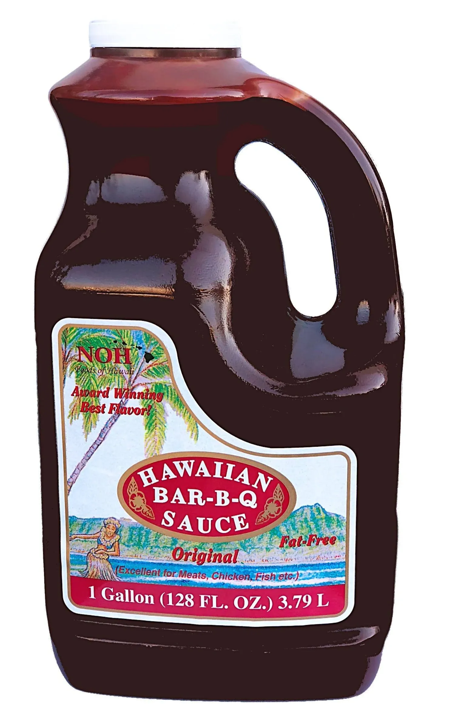 Noh Foods of Hawaii Hawaiian 128 Ounce Bar-B-Q Sauce Original