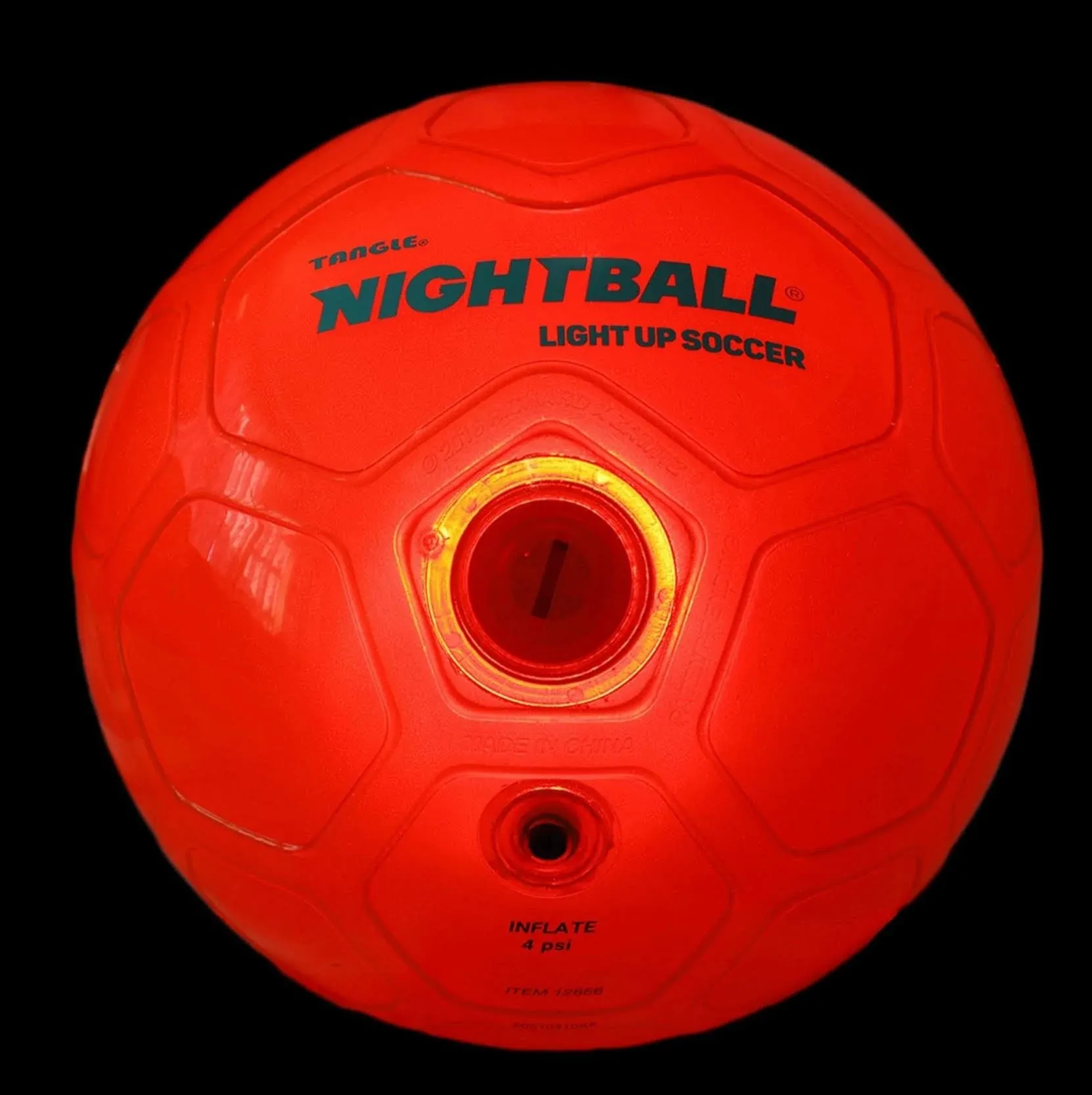 NightBall Soccer Ball Orange