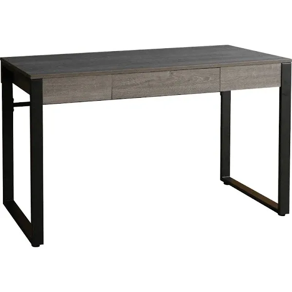 Lorell SOHO Table Desk - 47"" x 23.5"" x 30"" - 1 - Band Edge - Material: Steel Leg, Laminate Top, Polyvinyl Chloride (PVC) Edge, Steel Base - Finish: Ch