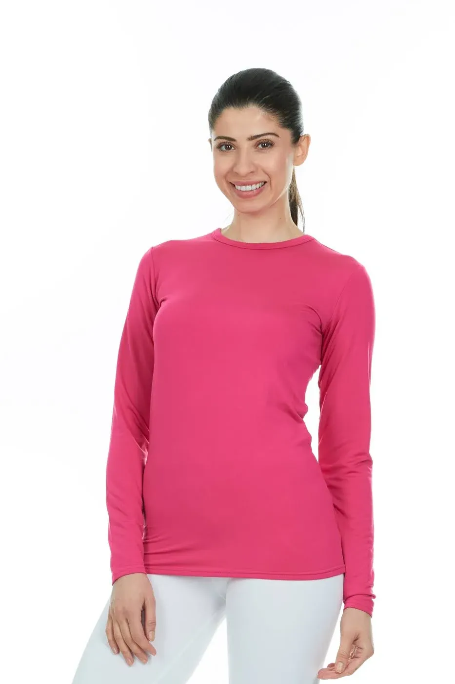 Thermajane Long Sleeve Thermal Shirts for Women Cold Weather, Womens Thermal Underwear Tops, Base Layer Women Thermal