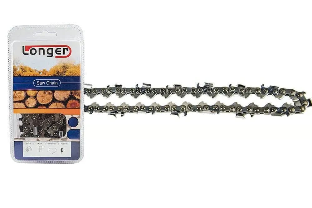 20&#034; Chainsaw Chain Blade Full Chisel 3/8 Pitch .050 Gauge 72DL For STIHL