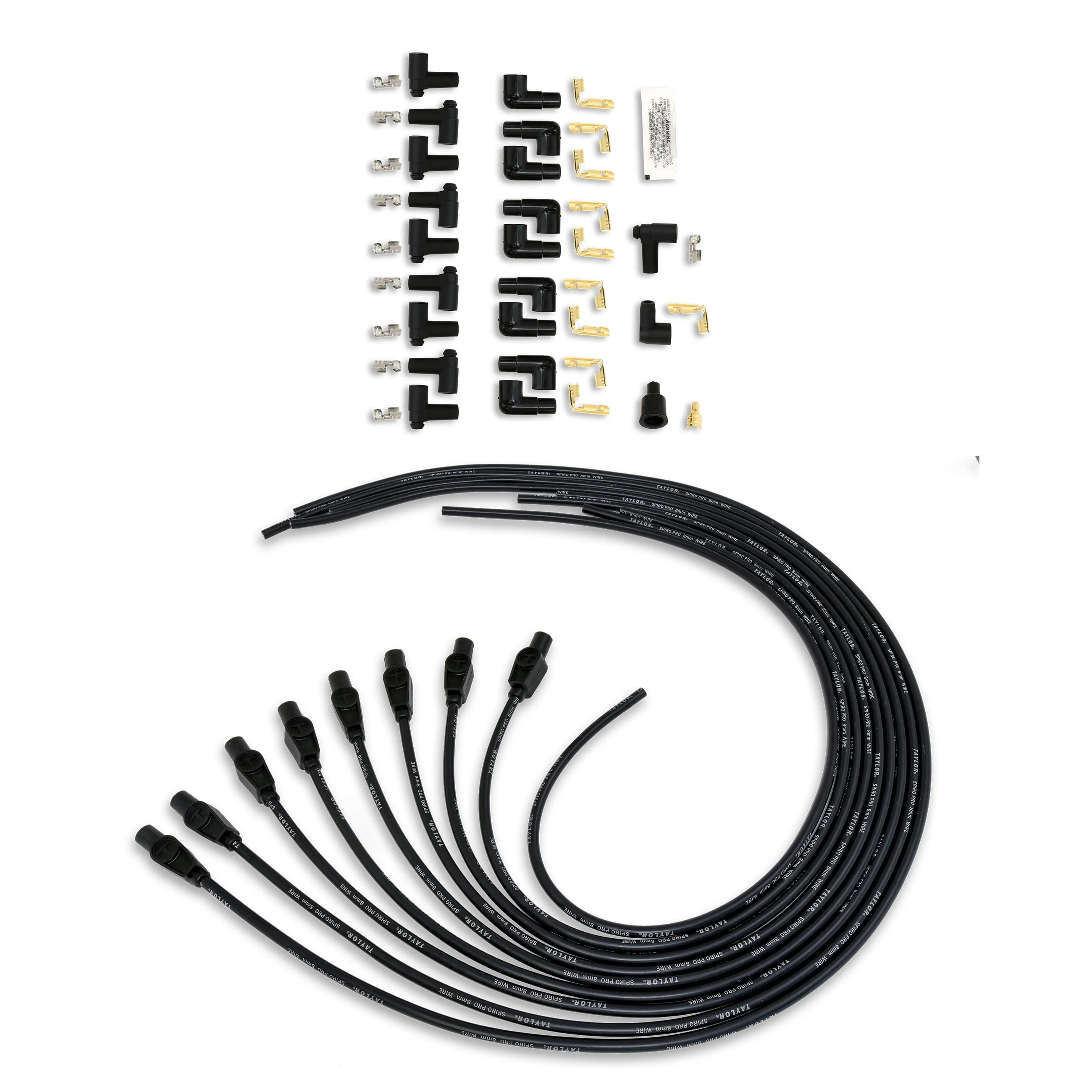 Taylor Cable 73055 Spiro-Pro Black Spark Plug Wire Set