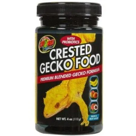 Zoo Med Crested Gecko Food - Tropical Fruit Flavor 4 oz (113 g) Pack of 2