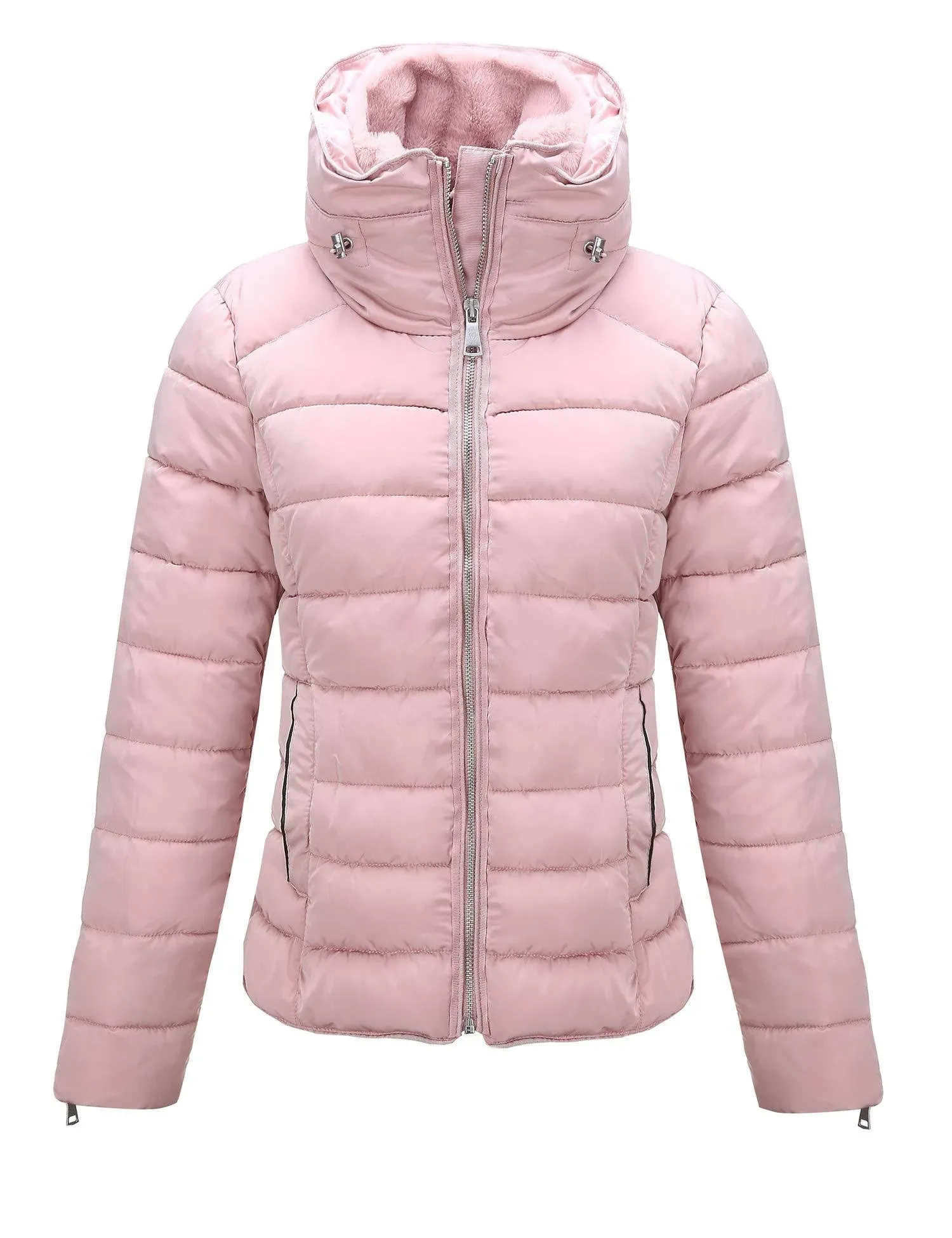 Bellivera Women&#039;s Quilted Lightweight Padding Jacket, Puffer Bubble Coat Cotton 