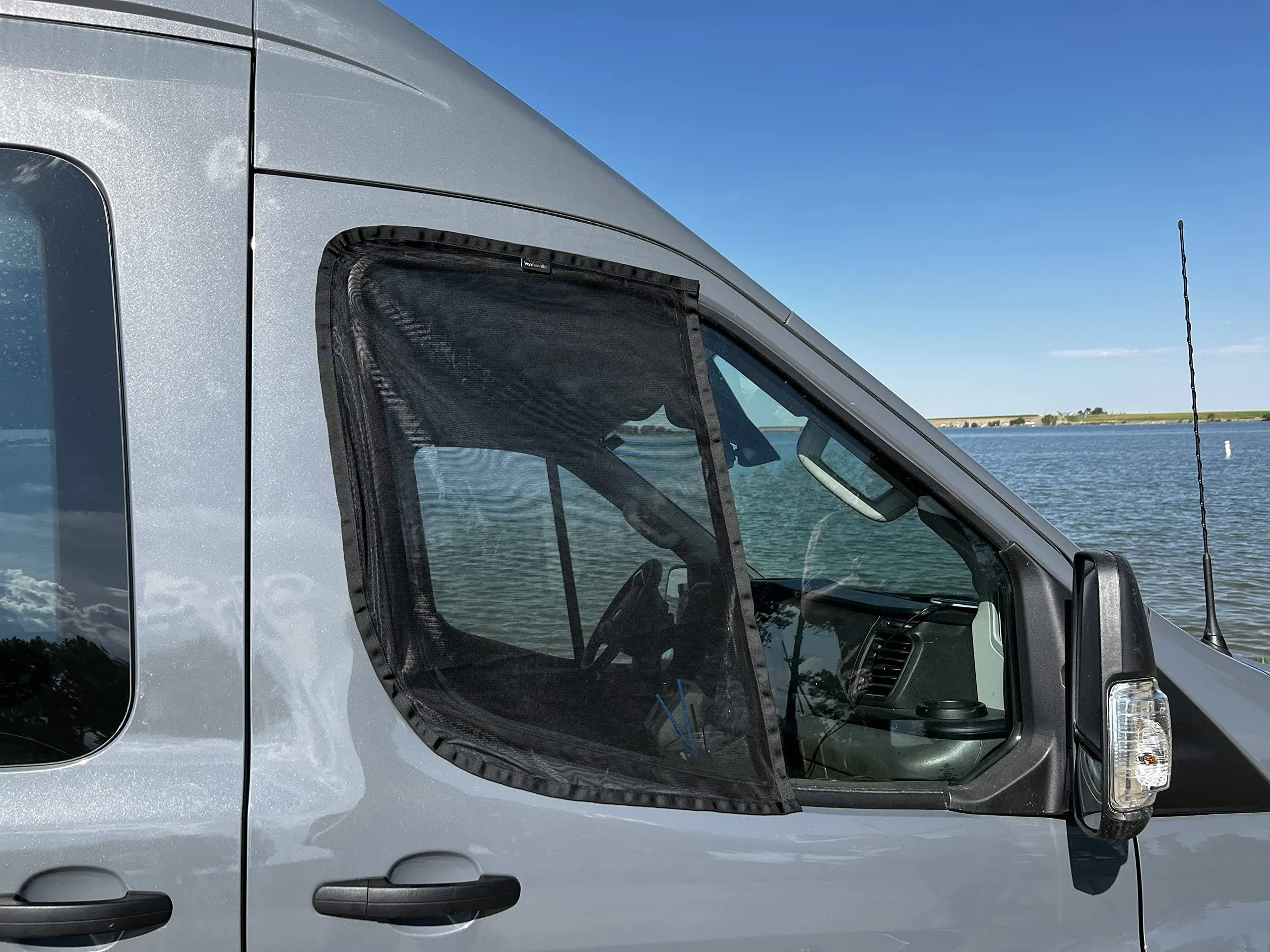 Ford Transit Bug Screen -  Front Doors (Pair)