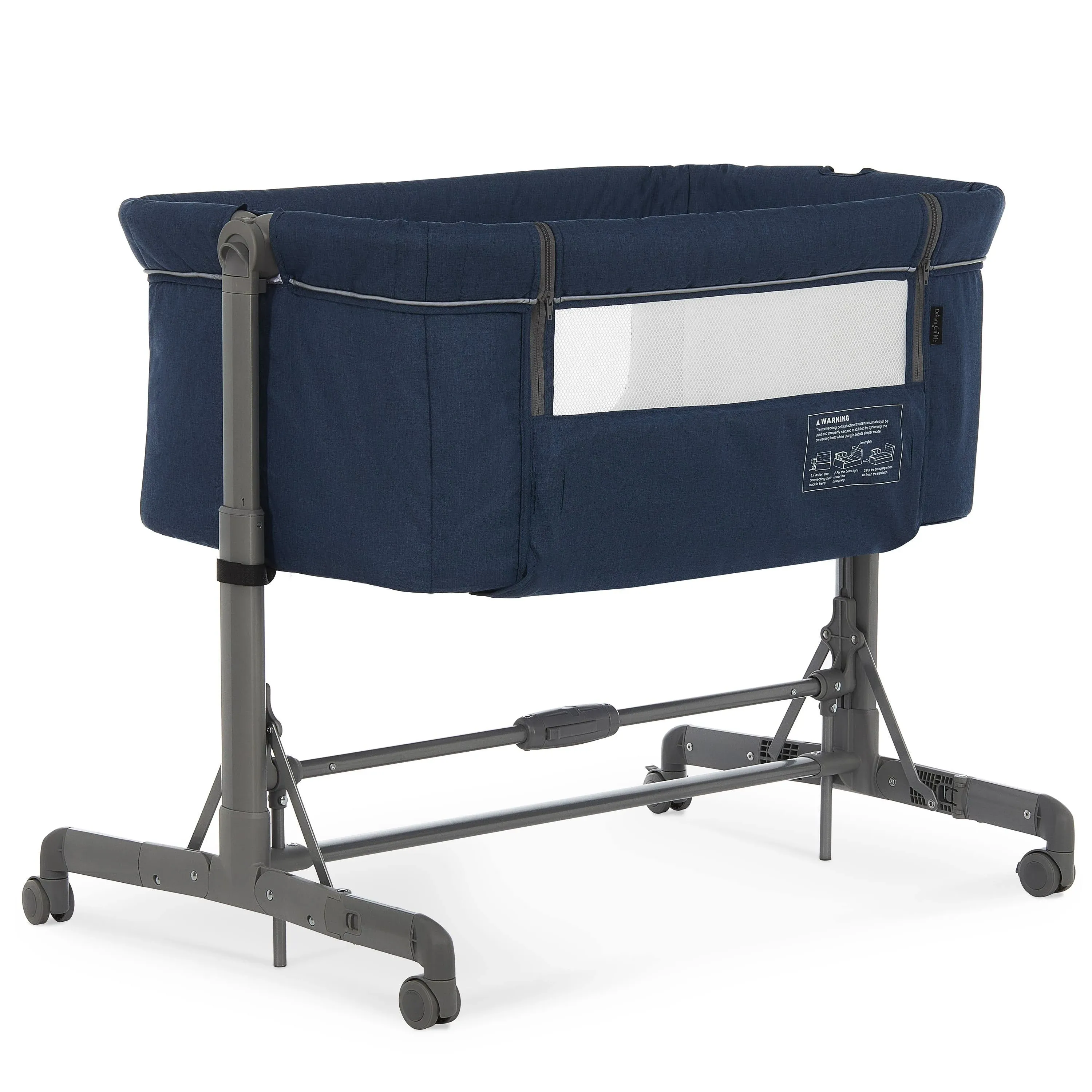 Dream On Me Zimal Bassinet And Bedside Sleeper