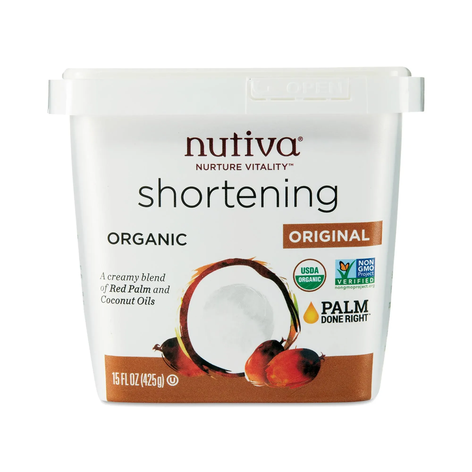 Nutiva Nurture Vitality Organic Shortening