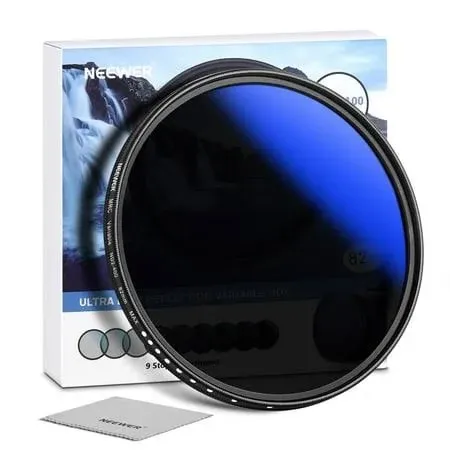 Neewer MRC Variable ND Filter for 82mm Camera Lens with Multi-Layer Coating