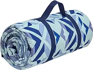 KingCamp Beach Picnic Blanket Blue / XXL/78.7''x78.7''