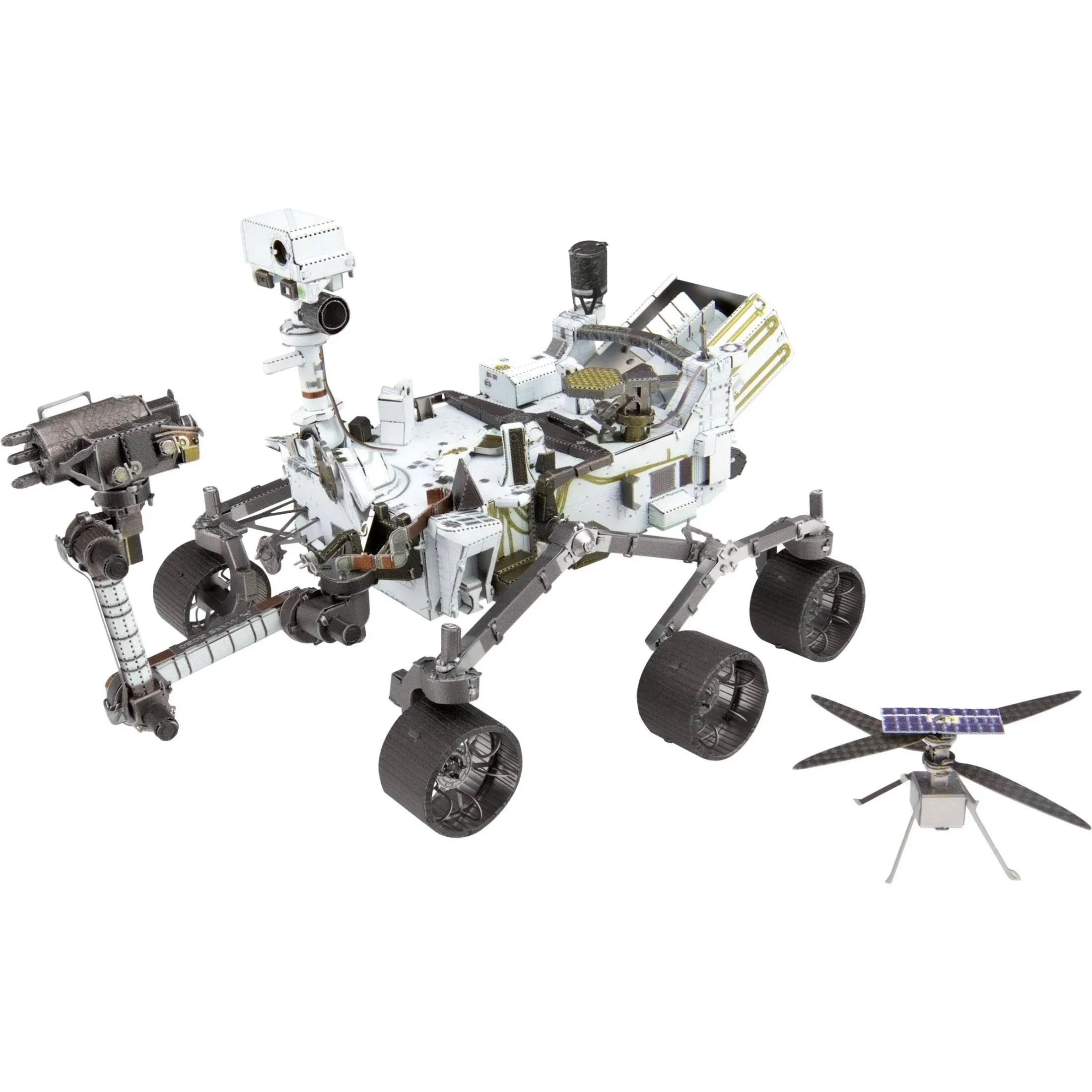 Metal Earth Mars Rover Perseverance & Ingenuity Helicopter 3D Metal Model Kit Fascinations