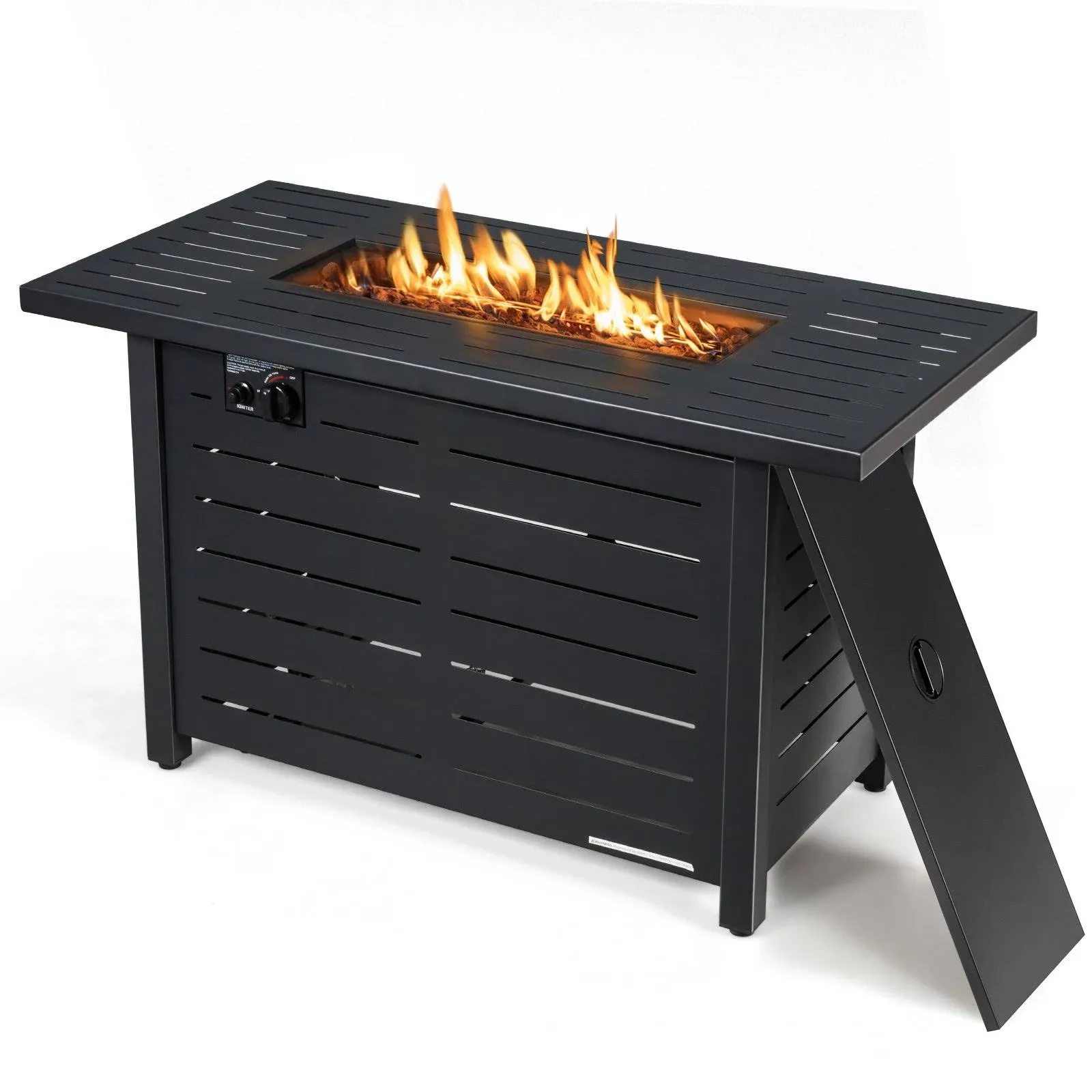 42" 60 000 BTU Rectangular Propane GAS Fire Pit Table