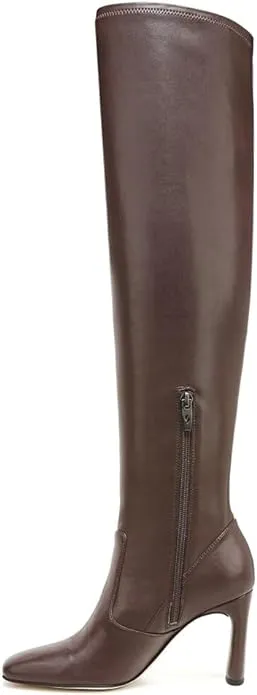 Franco Sarto Sarto Womens Flexa Faux Leather Square Toe Over-The-Knee Boots