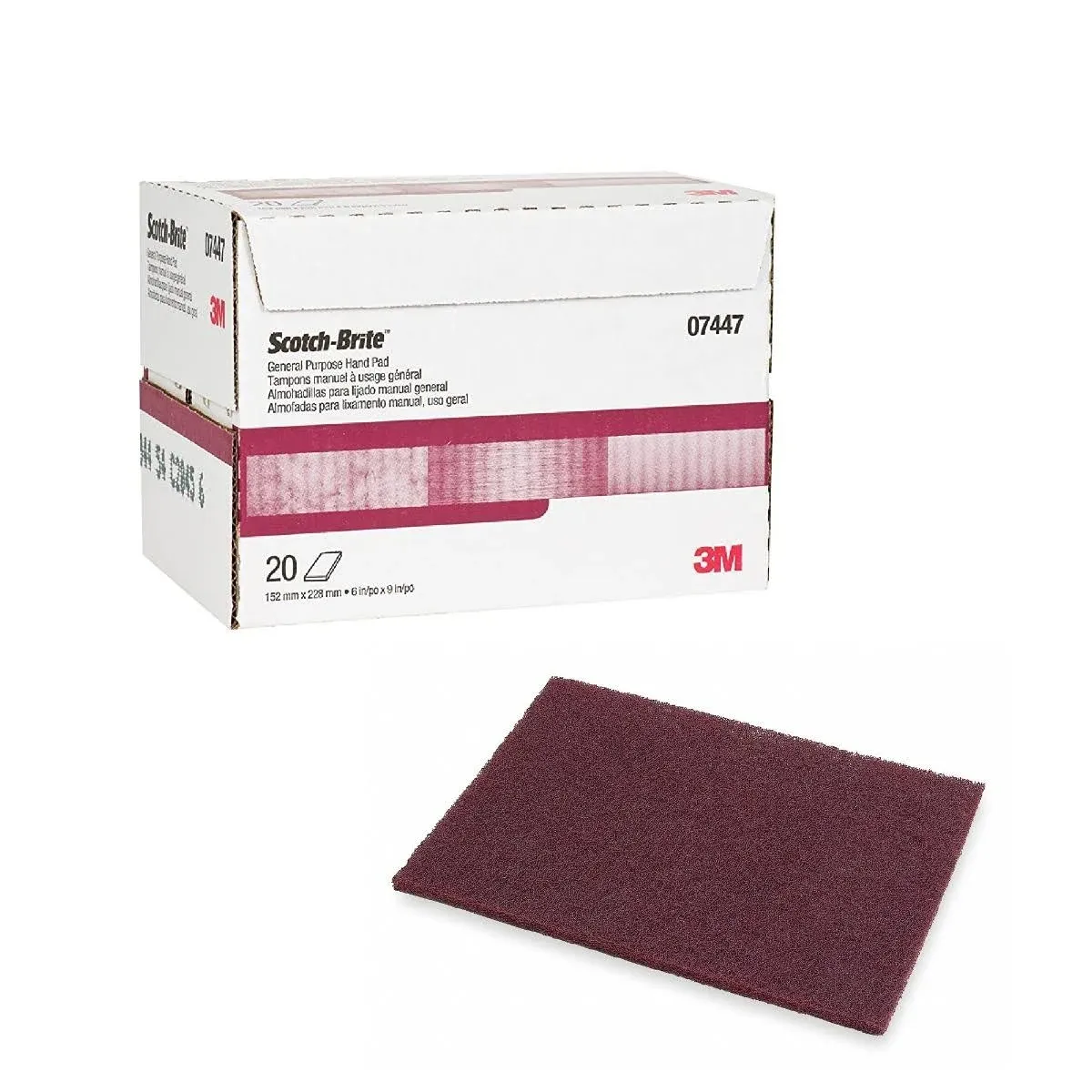 3M 07447 General Purpose Hand Pad