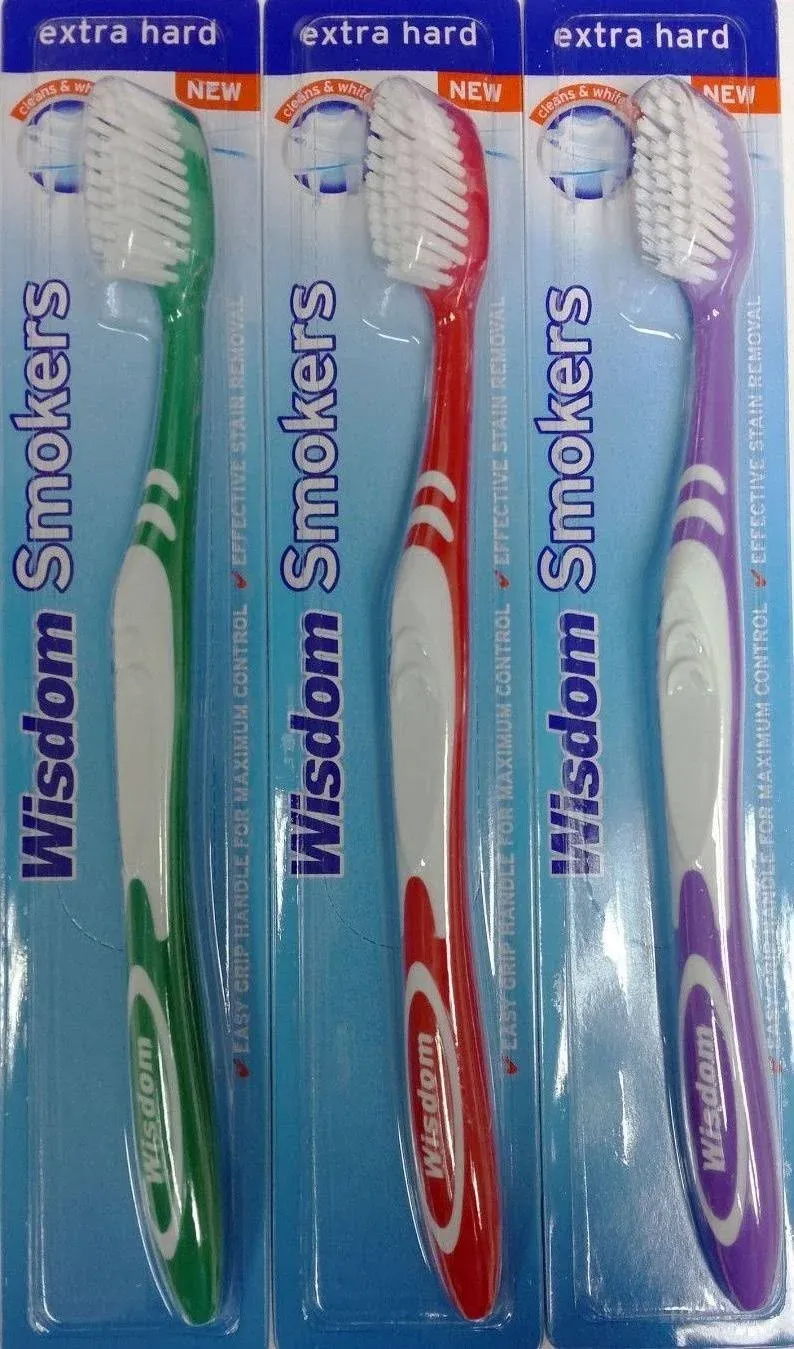 Wisdom Smokers Toothbrush - 12 Pack