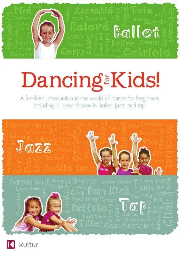 Dancing for Kids Baby Ballet  Tot Tap Junior Jazz Brand New Sealed Rare OOP