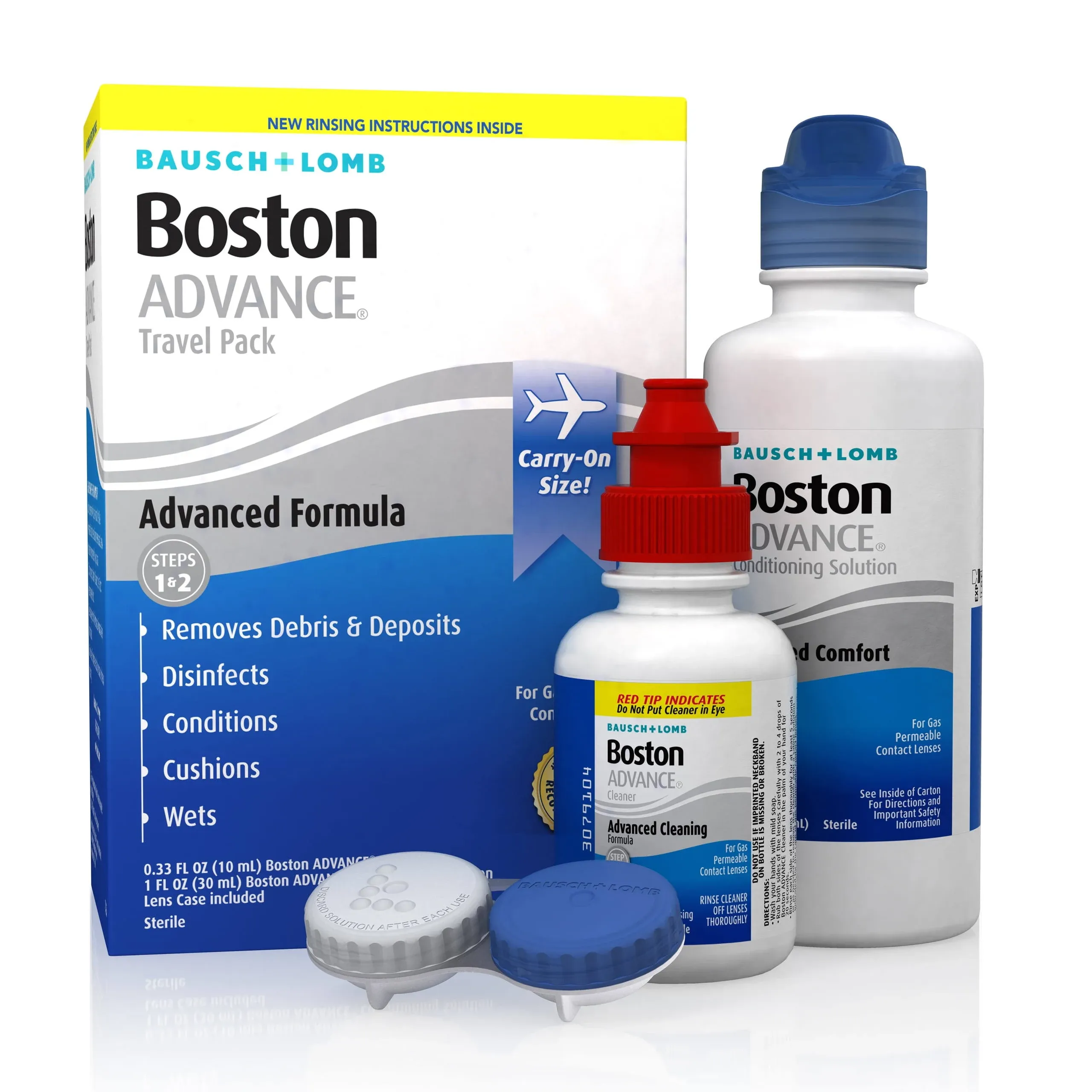 Bausch &amp; Lomb Advance Formula Travel Pack 1 Each, Combo