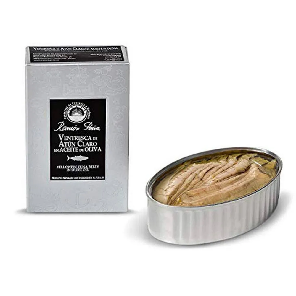 Ramon Pena Yellowfin Tuna Belly Ventresca in Olive Oil 110g (3.9oz) Pack of 15