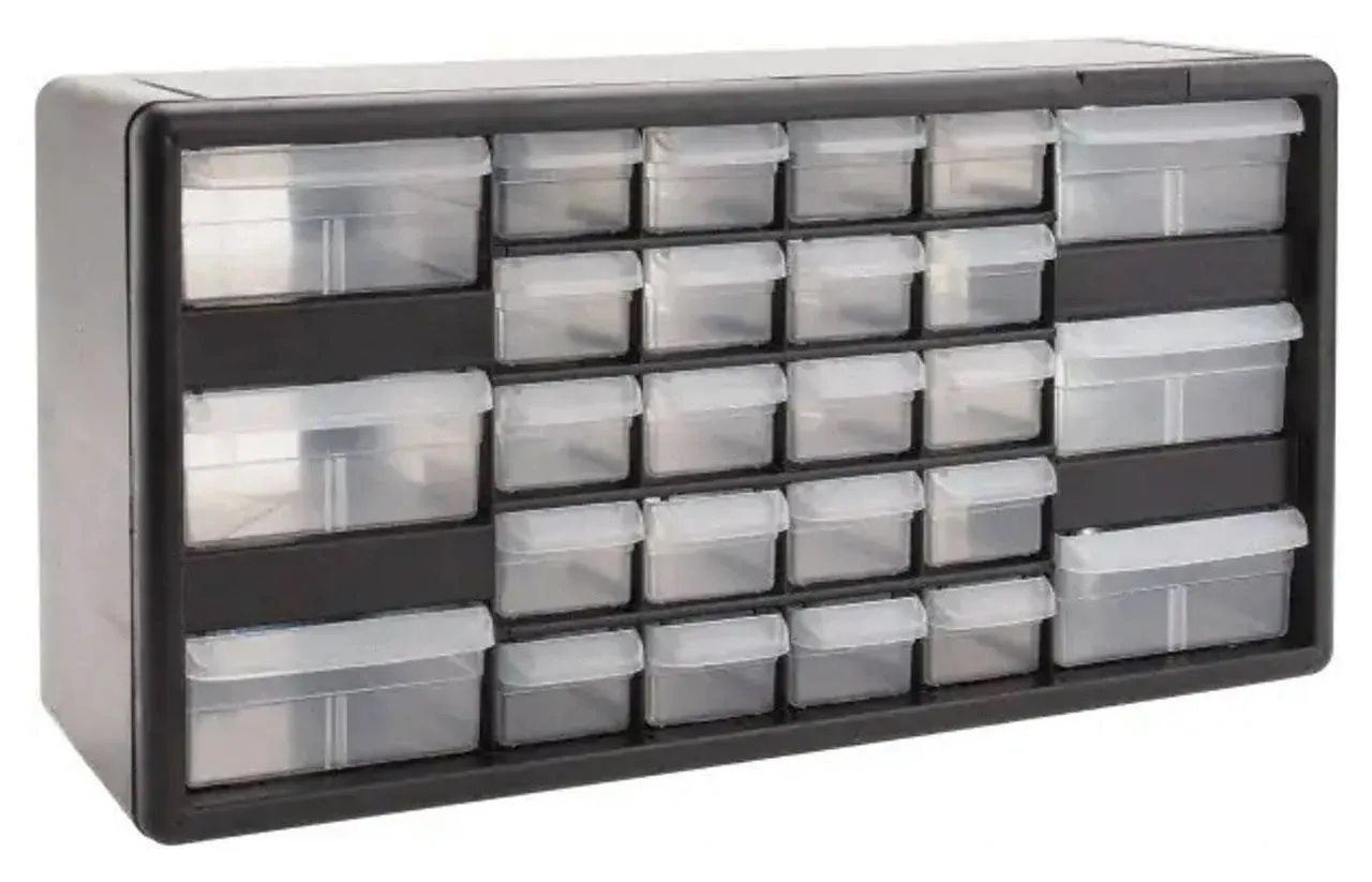 Akro-Mils 10126 26 Drawer Plastic Storage Cabinet