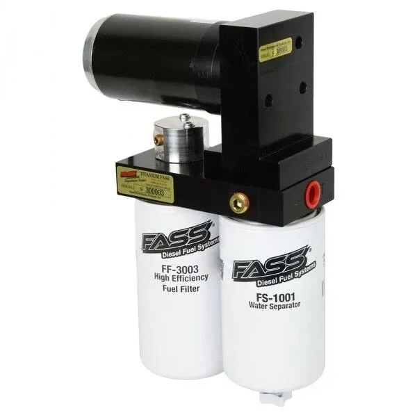 FASS Titanium Signature Series Diesel Fuel System 165GPH GM Duramax 6.6L