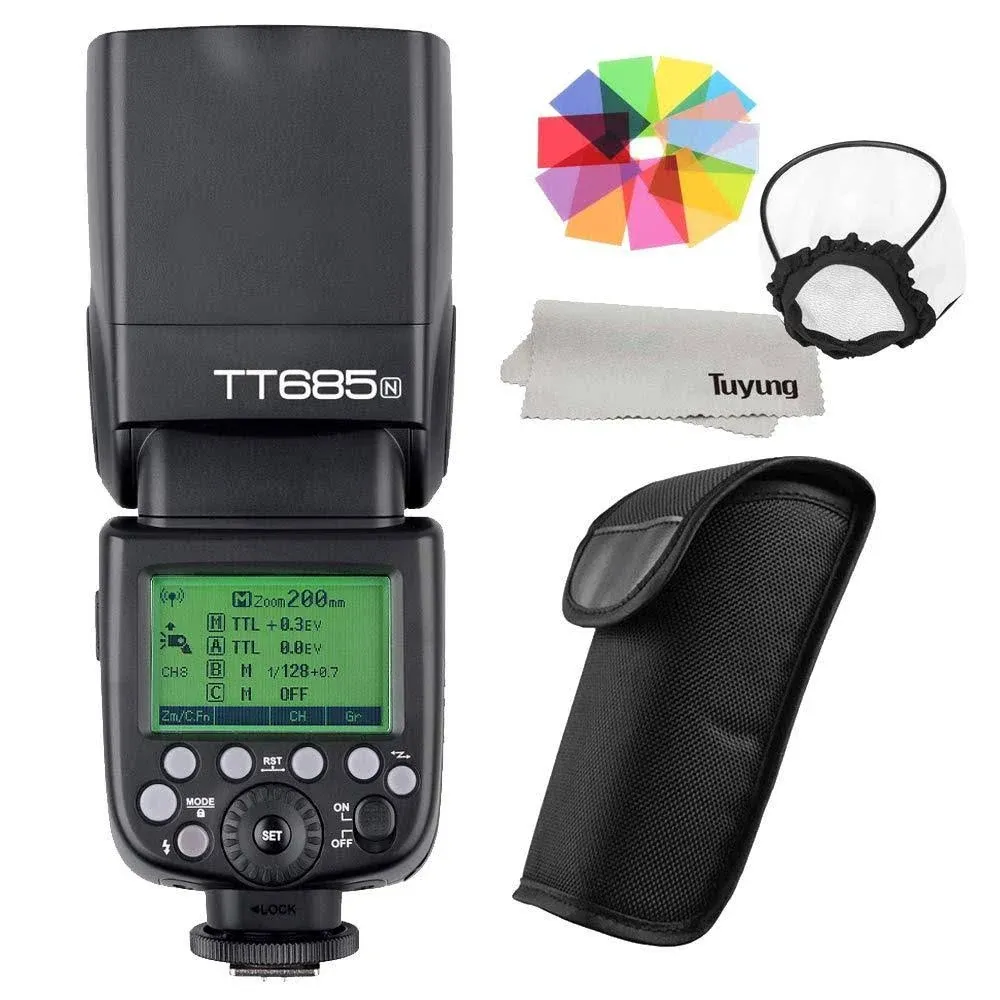 Camera Flash Speedlight for Canon TT685IIC TT685II-C 2.4G Wireless HSS GN60 F...