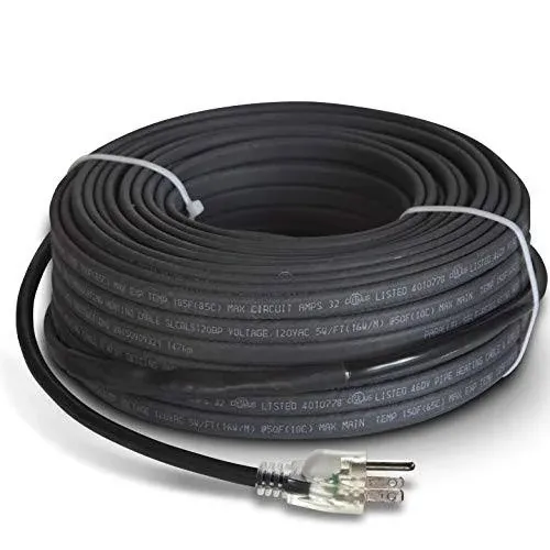 Radiant Solutions Heat Tape Pro Heating Cable For Roof & Gutter 120v