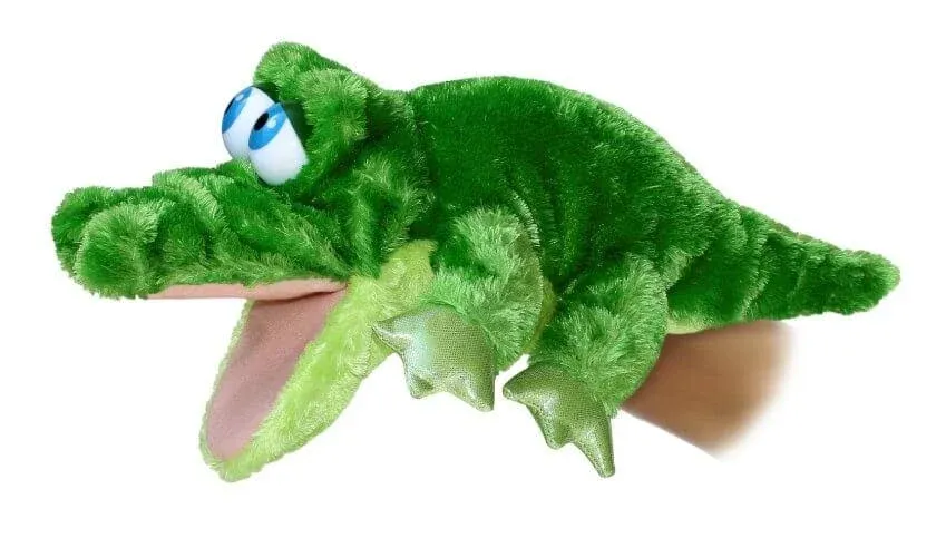 Grator The Alligator Body Puppet 14" by Aurora