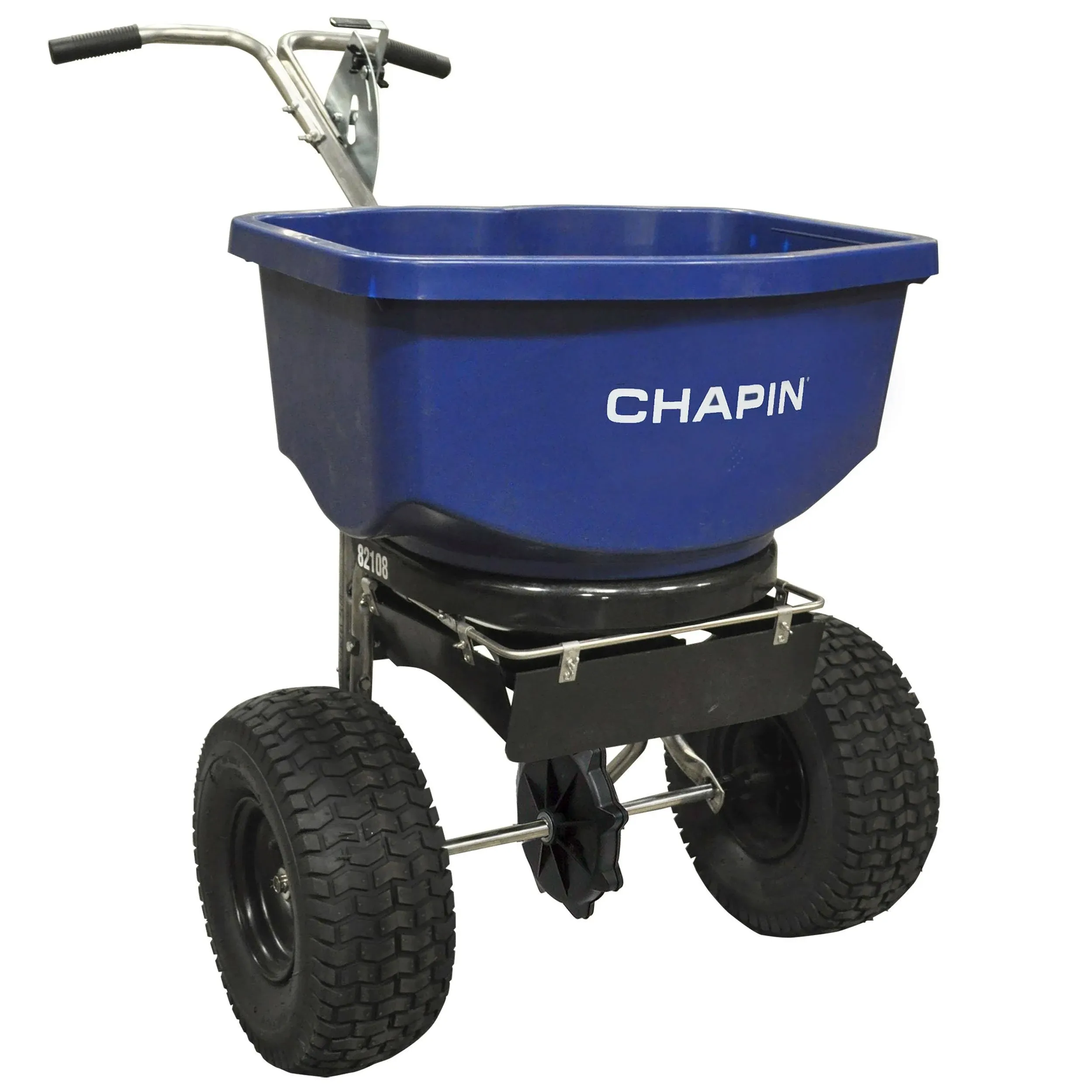 Chapin 82108B - 100 LB Professional Salt & Ice Melt Broadcast Spreader