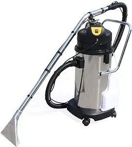 40L/11Gal Commercial Carpet Cleaning Machine 3 in 1 Carpet Extractor for Car Detailing, Commercial Stainless Steel Carpet Shampooer (Shipped in 2 Parcel)