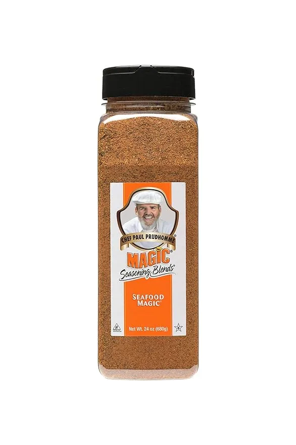 Chef Paul Prudhomme's Magic Seasoning Seafood Magic, 24-Ounce, 24 Ounce (Pack of 1)