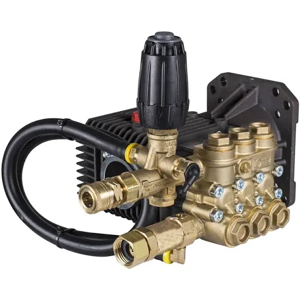 Be 85.149.022B Fully Plumbed Comet ZWD4040G Series 4000 PSI 4 GPM Triplex ...