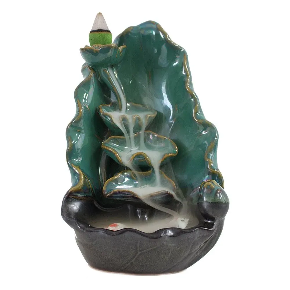 Journey's End Buddha's Hand Waterfall Incense Burner