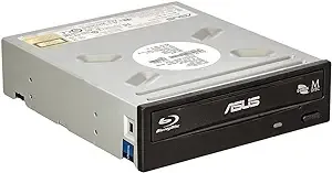 ASUS 16X -BW-16D1HT Internal Blu-ray Burner Bundle with 100GB Verbatim M-Disc BDXL, BD Suite Disc and Cable Accessories