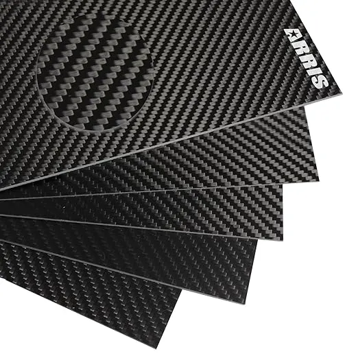 200X300X3MM 100% 3K Carbon Fiber Plate Panel Sheet Laminate 3mm Thickness (Matt Surface)