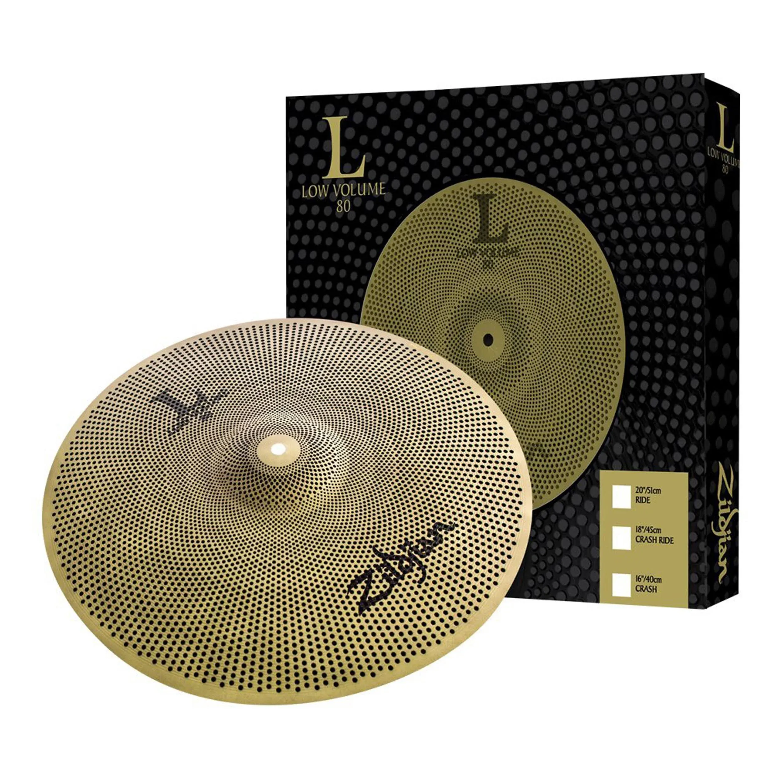 Zildjian 18" L80 Low Volume Crash / Ride Cymbal | Reverb