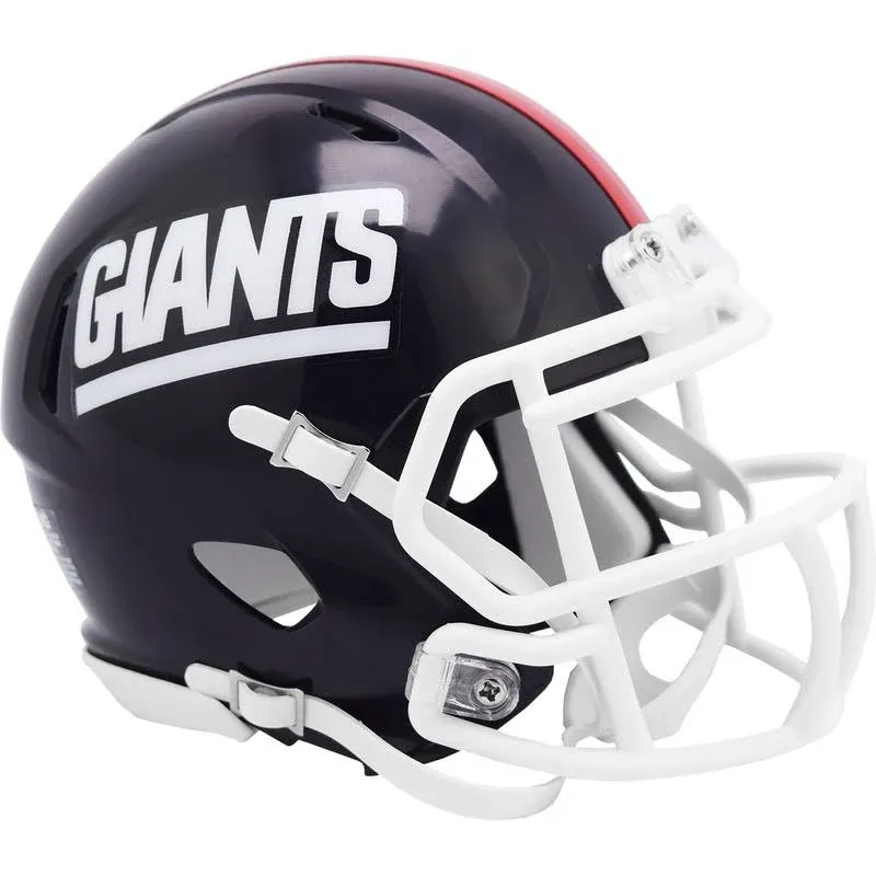 New York Giants Riddell Speed Mini Helmet - 1981-1999 Throwback